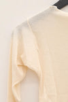 BASERANGE ribbed cotton long-sleeved top T-shirt TTPAL series collection France BAS-TTPAL-RB-000-MI beige